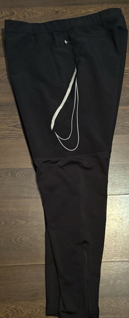 2017 RareNike City Hybrid 3M Swoosh Slim Running Pants Mens Size XXL 849362-010